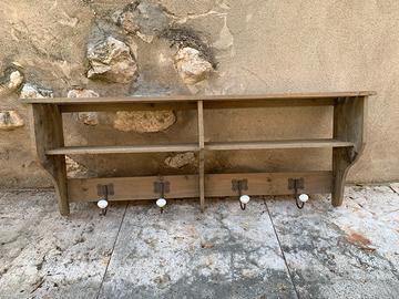 appendi abiti in legno