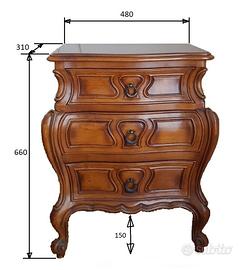 Comodini in stile Barocchetto 