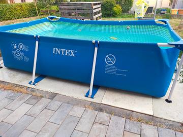 Piscina 3x2 Intex con filtro a sabbia e cartuccia 