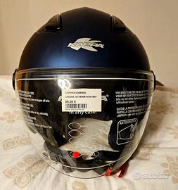 Casco Demi-jet Kappa KV28 Miami Blu Taglia XL