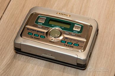 Aiwa HS-TX496 lettore cassette portatile vintage