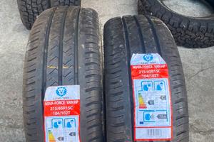 gomme 215/65/15C e 205/50/16