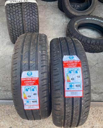 gomme 215/65/15C e 205/50/16