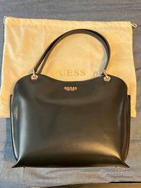 BORSA DA DONNA GUESS NUOVA IN PELLE NERA