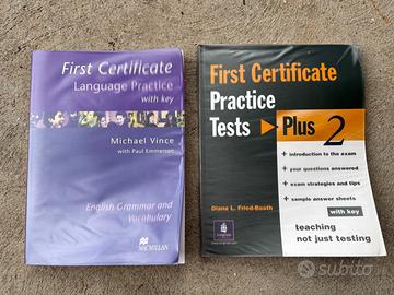 First certificate books