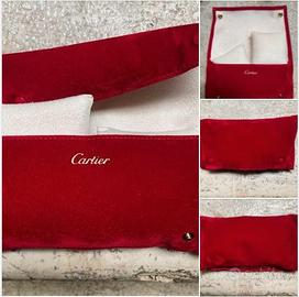 Cartier doppia pouch per 2 orologi/bracciali