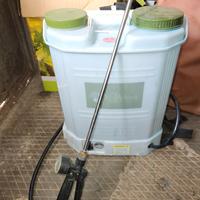 Pompa irroratrice a spalla 16 lt. a batteria 