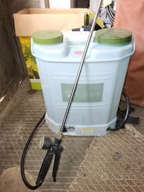 Pompa irroratrice a spalla 16 lt. a batteria 