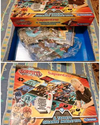puzzle tappeto gigante Gormiti, Pow Patrol e Dotty