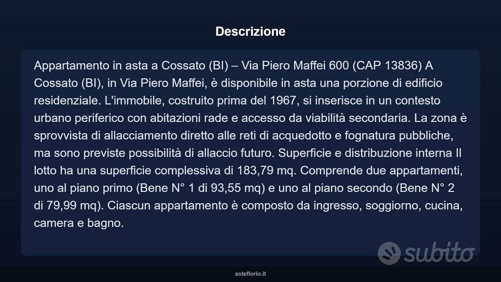 Appartamento – Cossato, Volpe - Vista 5
