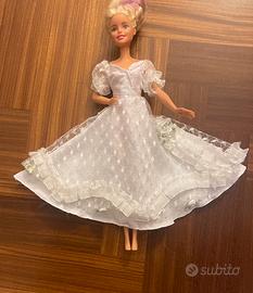 Vestito sposa Barbie