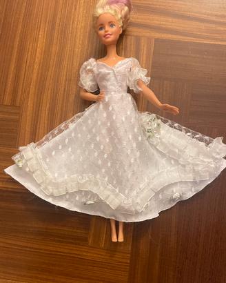 Vestito sposa Barbie