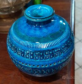 Vaso Globulare "Rimini Blu" Aldo Londi x Bitossi