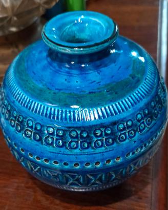 Vaso Globulare "Rimini Blu" Aldo Londi x Bitossi