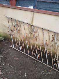 inferriata di un piano scala