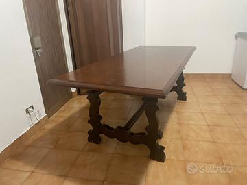TAVOLO STILE FRATINO RUSTICO
