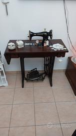 macchina da cucire antica singer come da foto