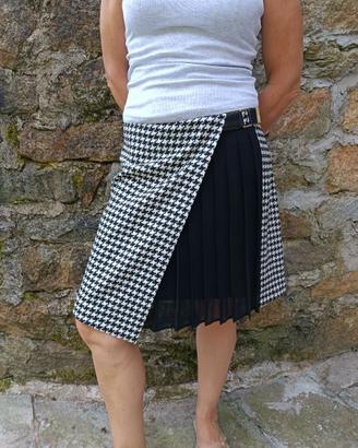 Gonna TruTrussardi  bianco nera