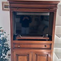 Armadio tv in legno