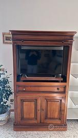 Armadio tv in legno