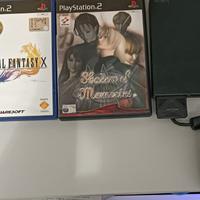PlayStation 2 Slim rigenerata + 3 giochi originali