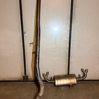 Scarico akrapovic mercedes a45s w177
