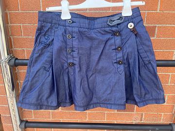 Minigonna di jeans G-Star RAW blu taglia S
