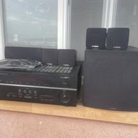 Yamaha Home Theater 5.1 completo con amplificatore