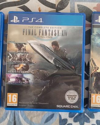 Final fantasy XIV   X/ X2  XV ps4