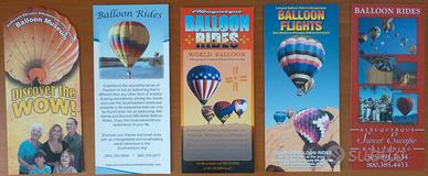 185 - DEPLIANT - MONGOLFIERE AD ALBUQUERQUE