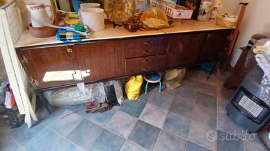 Mobile da salotto in legno 