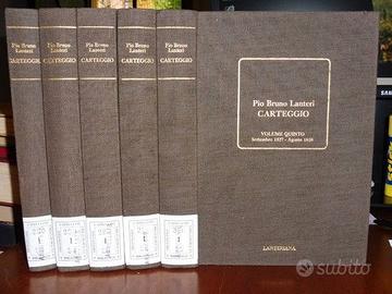 CARTEGGIO DEL VENERABILE PIO BRUNO LANTERI