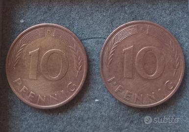 Monete tedesche - svizzere e francesi