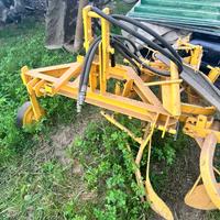 Scalzatore rincalzatore anteriore al trattore