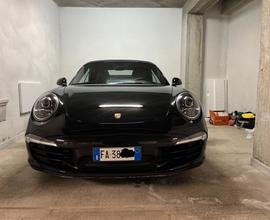 Porsche 991 cabrio, total black, euro 6 Uff Italia