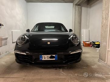 Porsche 991 cabrio, total black, euro 6 Uff Italia