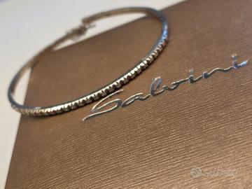 BRACCIALE TENNIS SALVINI SEMI RIGIDO DIAMANTI