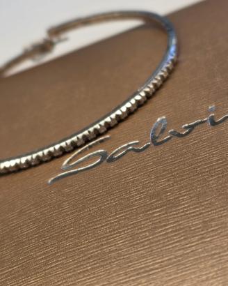 BRACCIALE TENNIS SALVINI SEMI RIGIDO DIAMANTI