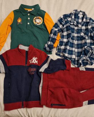 Tuta maglietta camicia 18 mesi neonato 