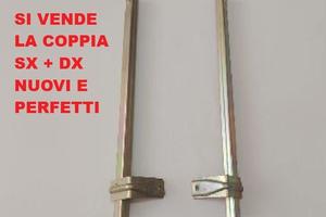 COPPIA SUPPORTI VERTICALI VETRO SCENDETE SX E DX F