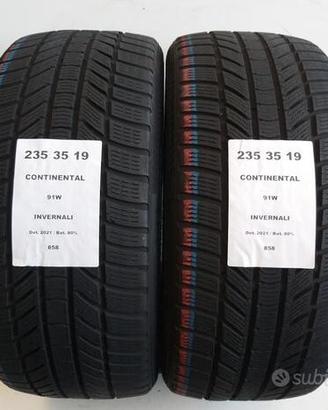 2 gomme 235 55 19 continental a858