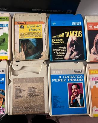 Cassette stereo 8 vintage