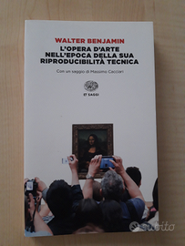 L'opera d'arte nell'epoca. Walter Benjamin