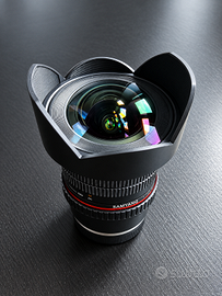Samyang 14mm f/2.8 attacco Sony FE