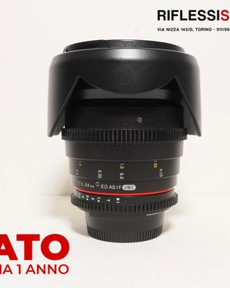 SAMYANG 24MM T1.5 ED AS IF UMC PER NIKON F