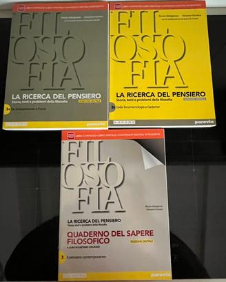Filosofia La Ricerc a del pensiero