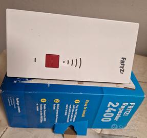 FRITZ BOX Repeater 2400 Ripetitore Wifi