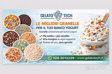 Granelle per yogurt/gelato
