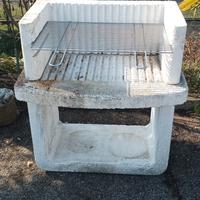 Barbecue  in cemento.