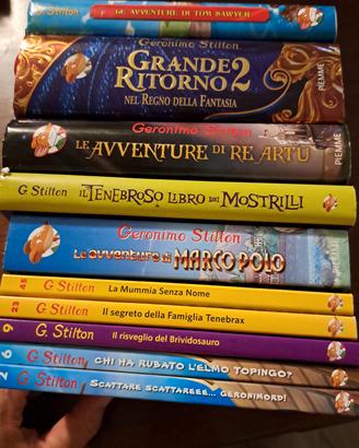 Set 10 Libri Geronimo Stilton